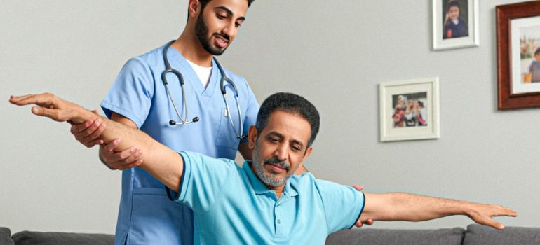 physiotherapist-applying-manual-mobilization-to-a-patients-ankle-joint